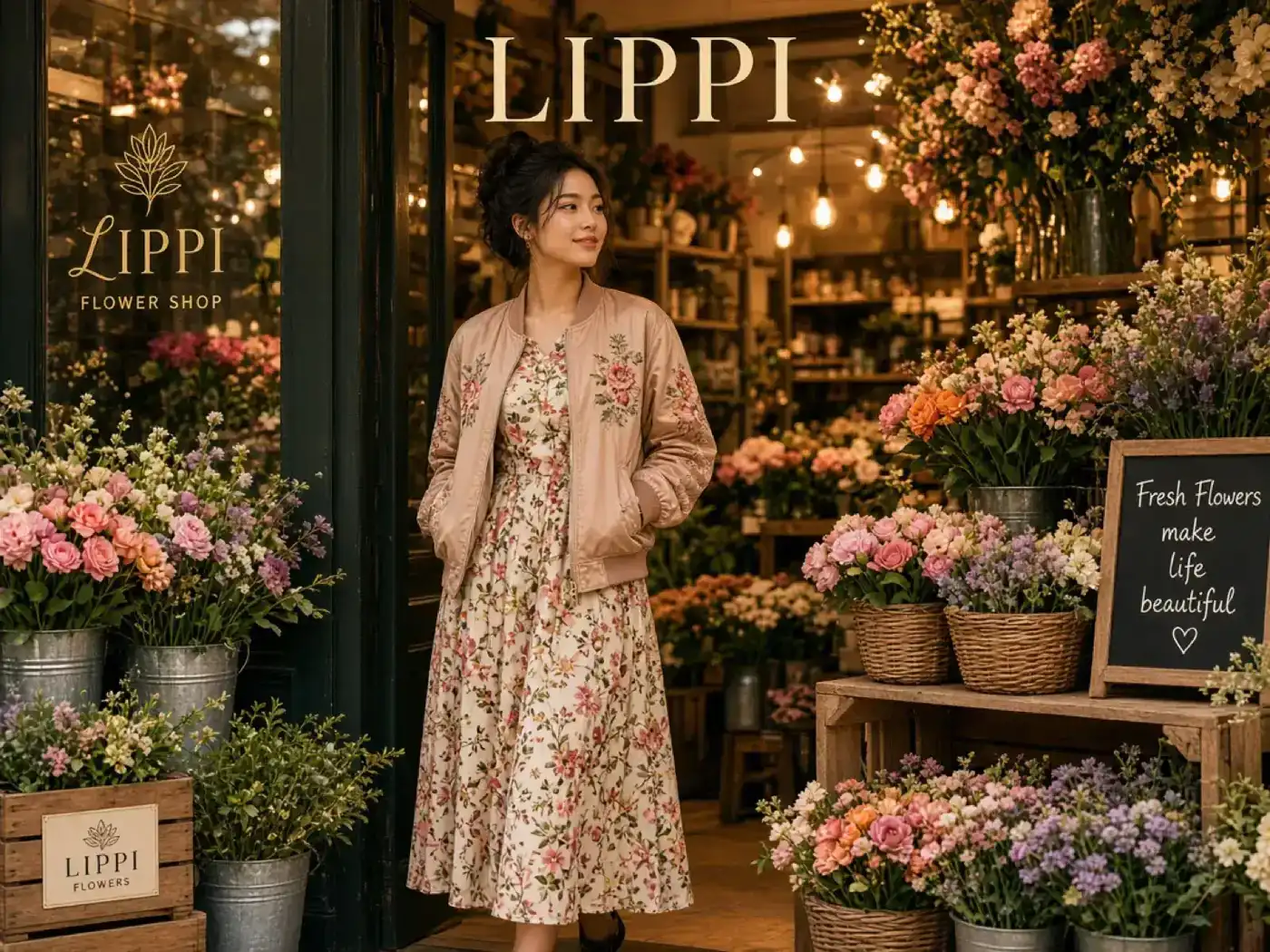 Бомбер Xenessa як верхній акцент на Lippi